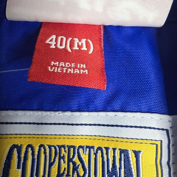 Milwaukee Brewers Mitchell & Ness Cooperstown Collection Baseball Jacket Medium - Picture 4 of 9